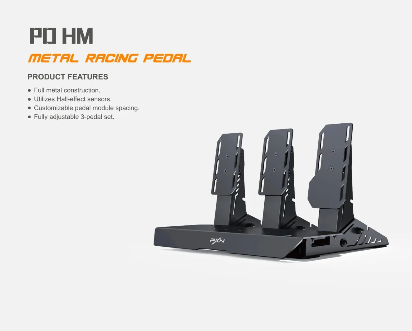 PXN PDHM Metal Racing Pedal